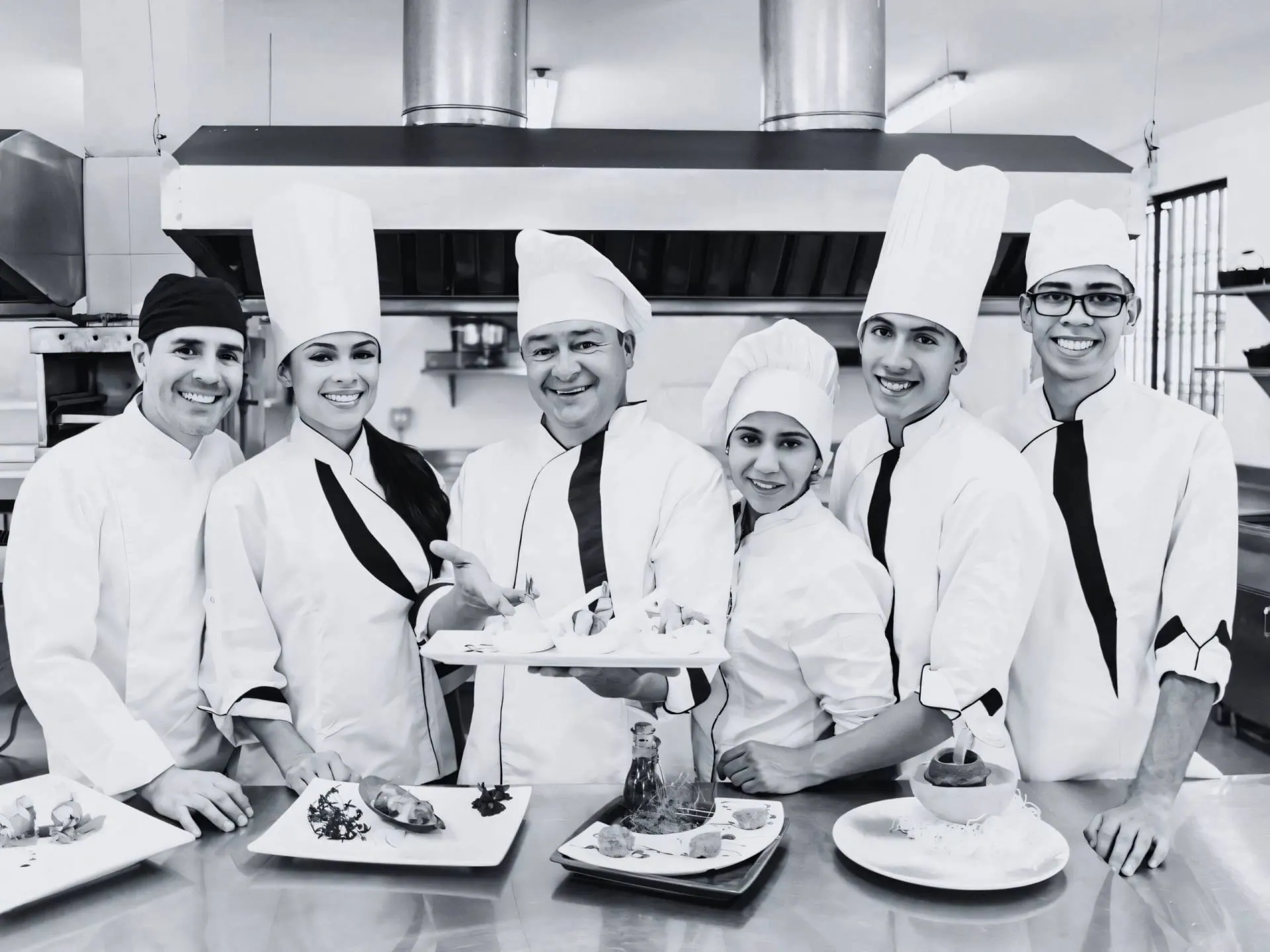 Camp kitchen team, food safety on every shift