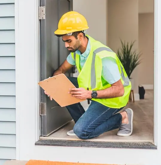 What a defect inspection and audit report includes