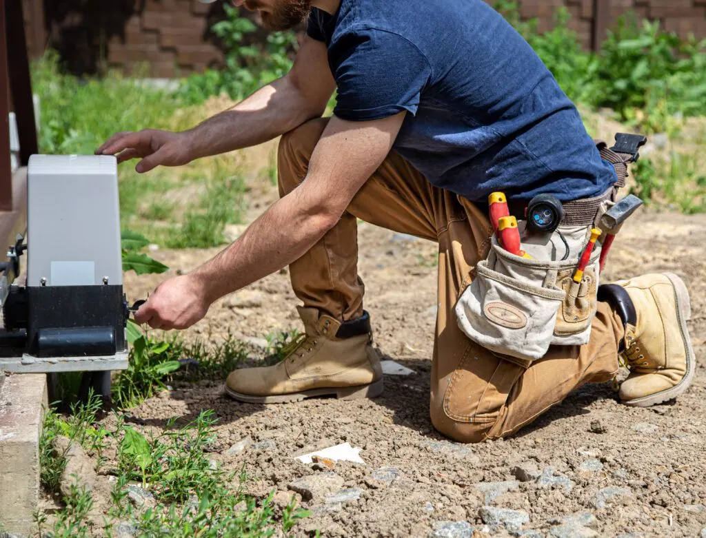 Mining camp maintenance by Cameron Facilities — HVAC repair at a remote WA camp