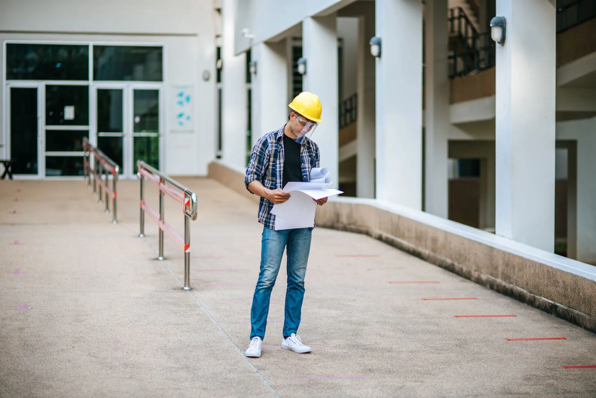 Strata council reviewing a ten year maintenance plan against reserve fund spending