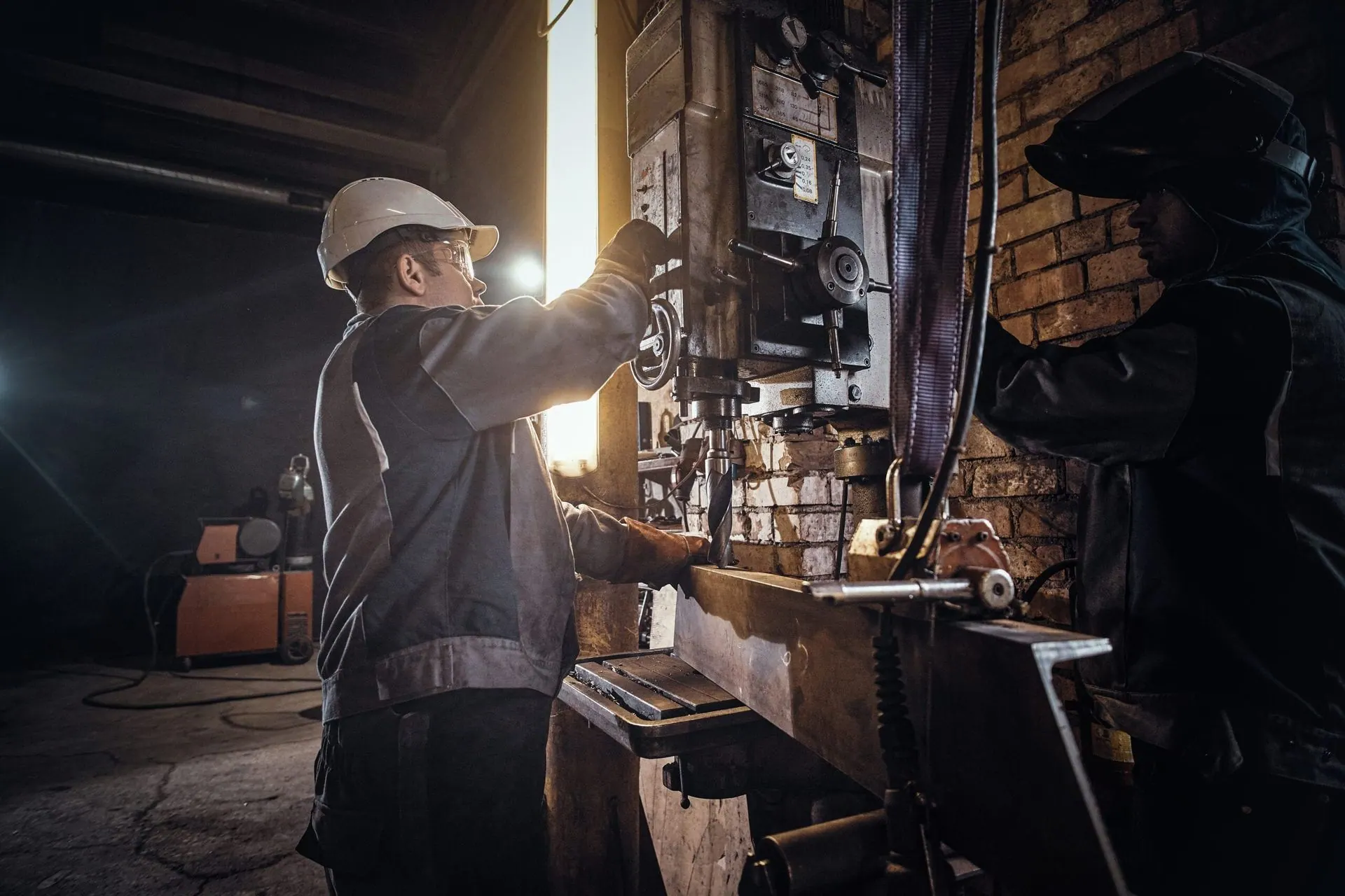 Well-stocked maintenance workshop at a Cameron Facilities managed mining camp