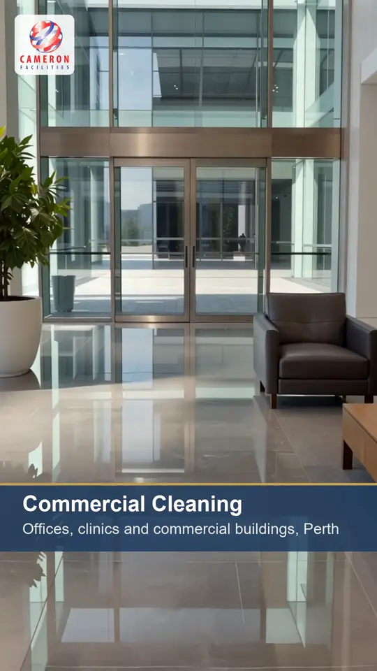 Commercial cleaning Perth, Cameron Facilities, video still