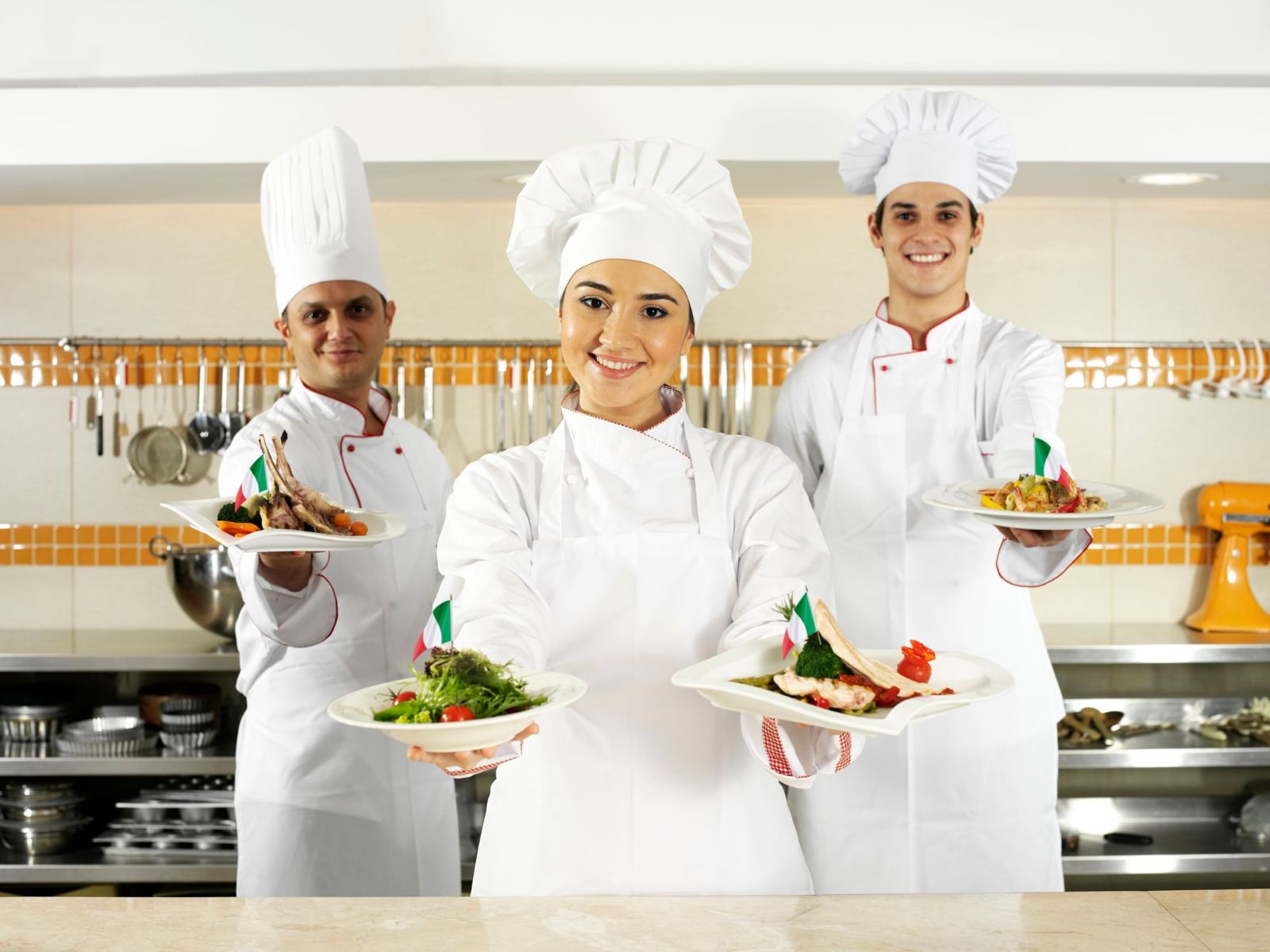 Commercial kitchen catering preparation for a Perth facility