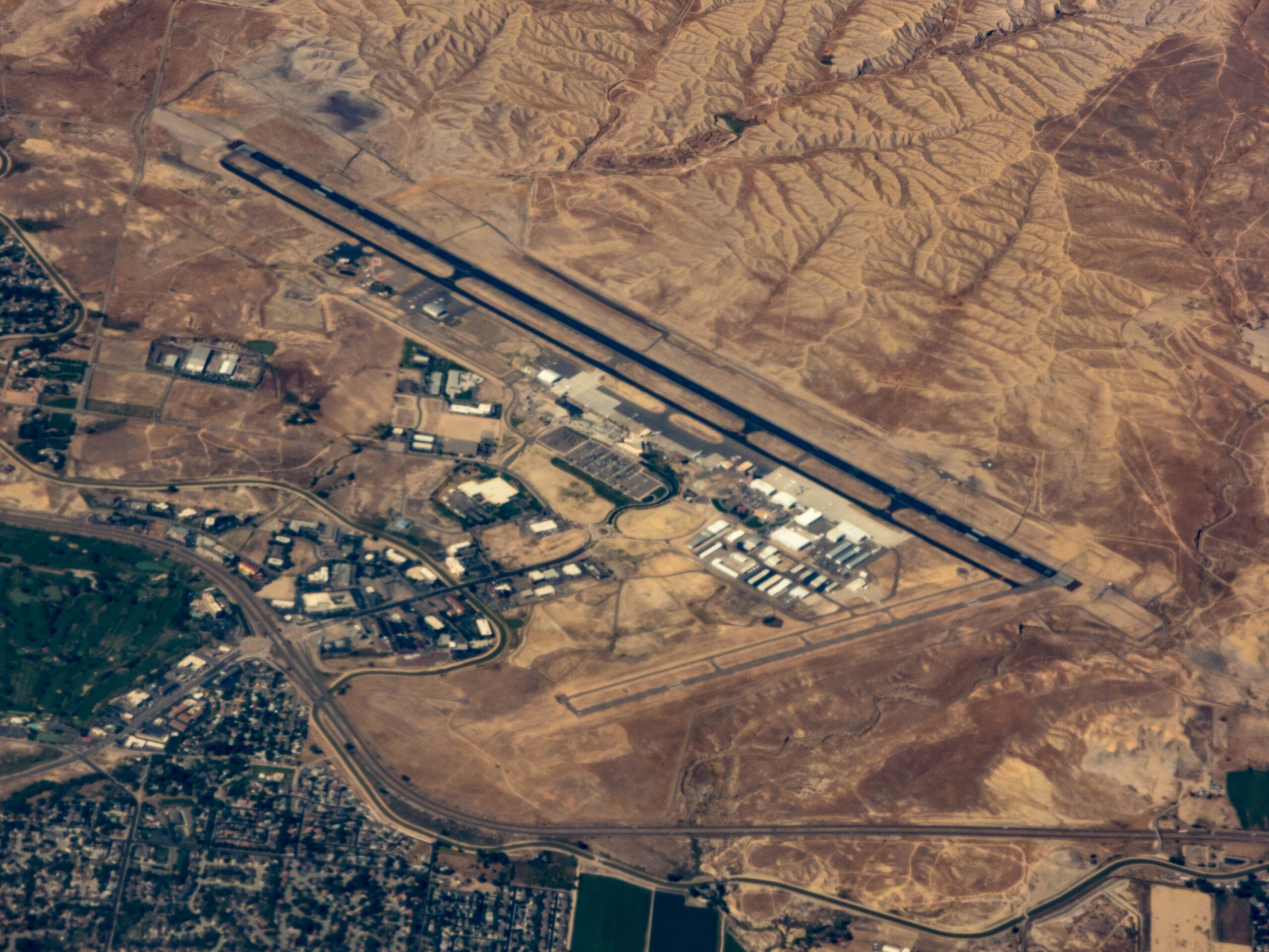 Mining camp management by Cameron Facilities—aerial view of a remote Western Australian mine site village