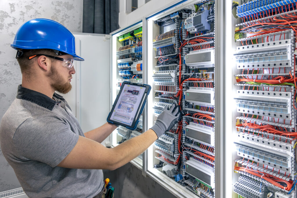 IoT sensor panel connected to a building automation system in a Perth commercial facility